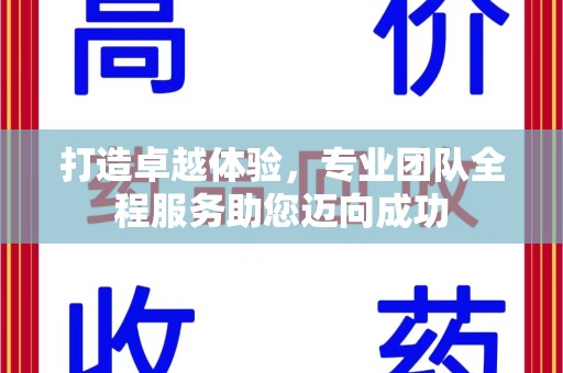 菏泽打造卓越体验，专业团队全程服务助您迈向成功